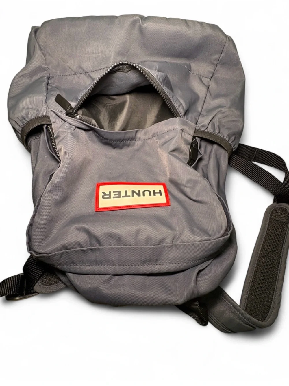 HUNTER Navy Blue Backpack with storage pockets